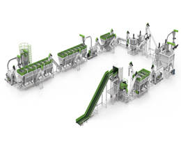 Plastic Recycling Washing Line