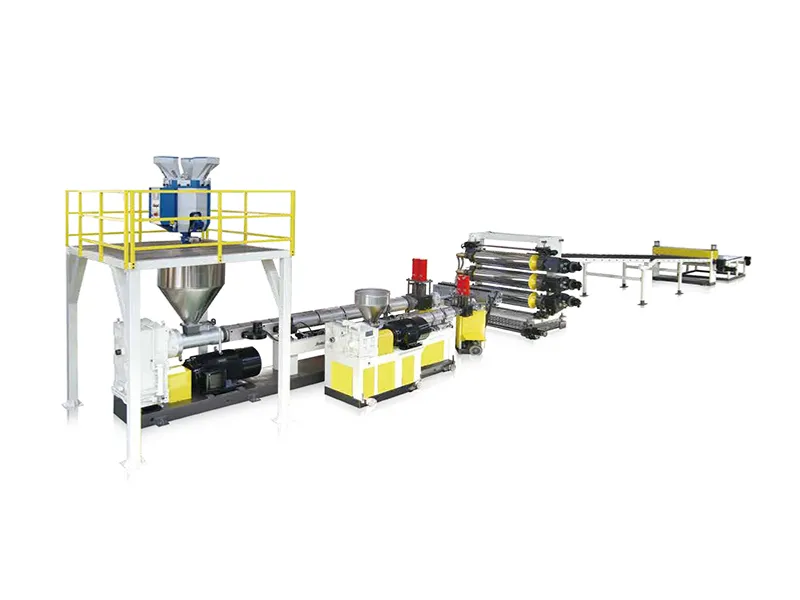 PC PMMA Optic Sheet Extrusion Line