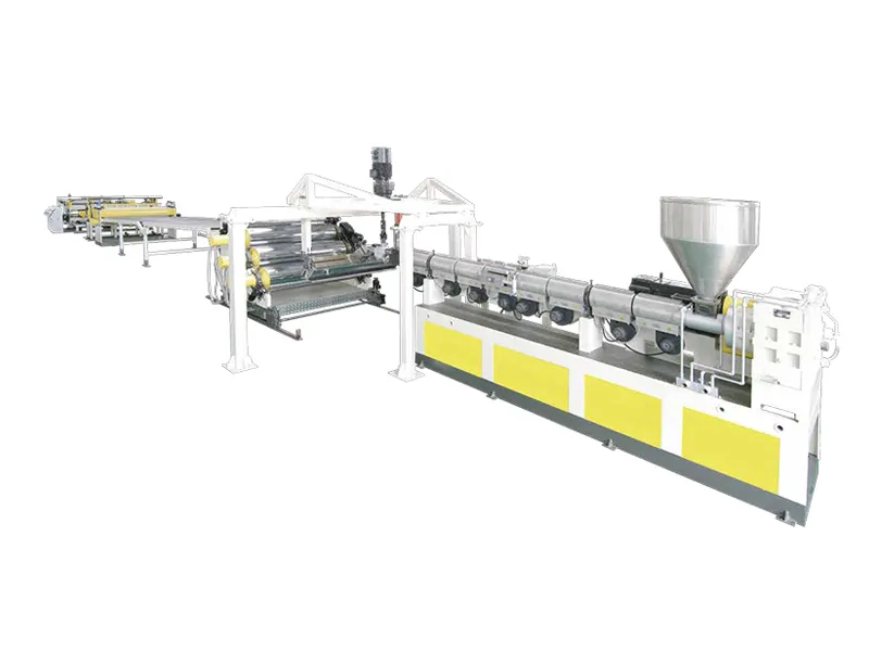 PC PMMA Optic Sheet Extrusion Line