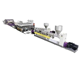 PP Hollow Building Formwork Construction Template Extrusion Line