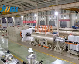 Solid Plastic Pipe Extrusion Machine