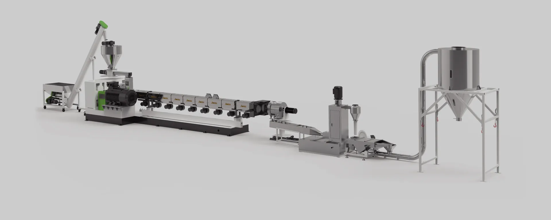 Plastic Recycling Washing Line