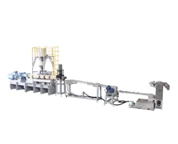 PET Flakes Recycling Pelletizing Line