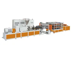PVC Heat Corrugated Roofing Extrusion Line