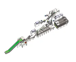 Waste Plastic Woven Bag/Plastic Film Washing Line