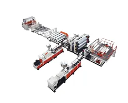 TPO Waterproof Membrane Sheet Extrusion Line