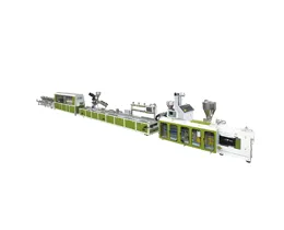 PVC Parallel High Speed Profile Extrusion Line
