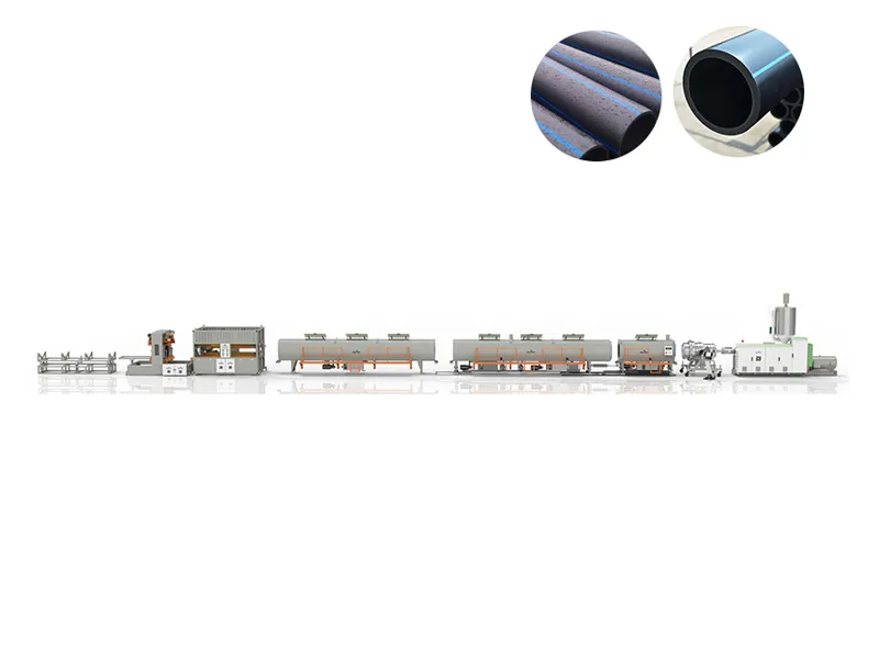 MFH Series HDPE Multi-layer Co-extrusion Water Supply and Drainage Pipe Extrusion Line