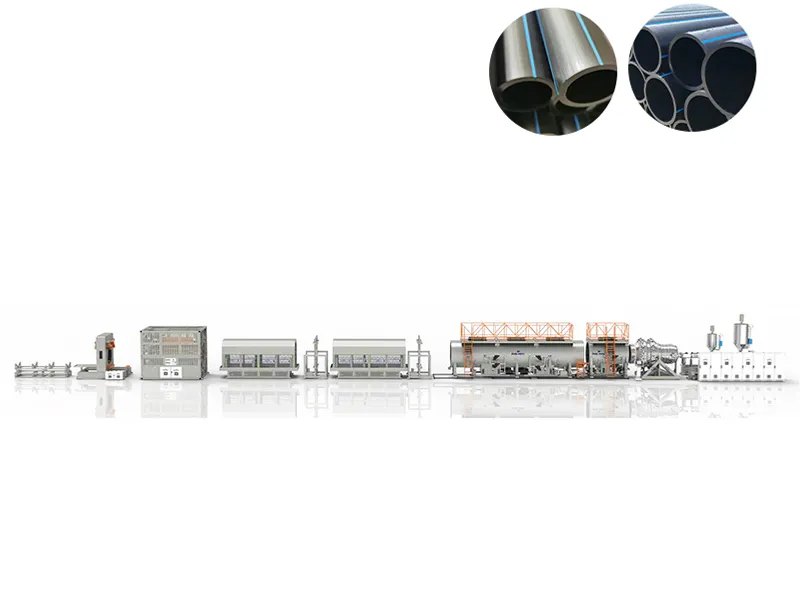 MFH Series HDPE Water Supply Pipe Extrusion Line